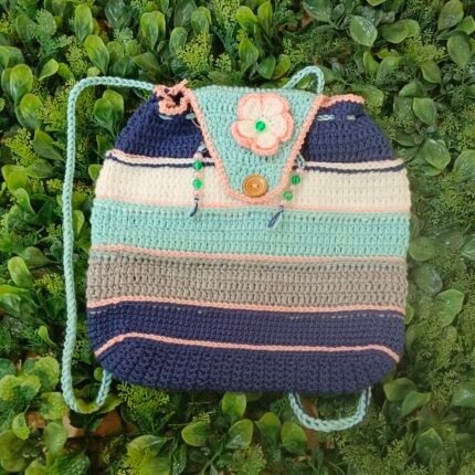 Mochila crochet