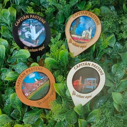 Imanes yo estuve aquí gorros sombreros flechas