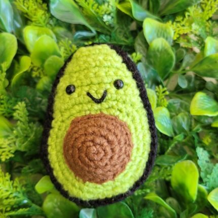 LLAVERO PALTA AMIGURUMIS