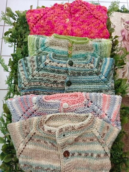 chalecos con mangas palillos