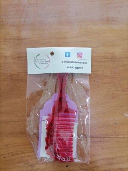 Peineta resina epóxica