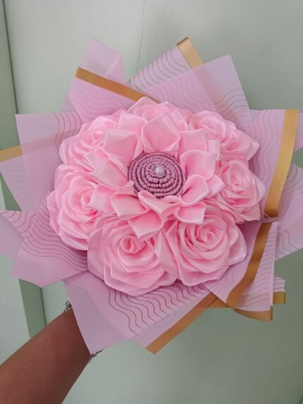 ramo rosas eternas cinta