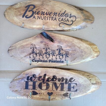 COLGADORES LLAVE GRABADOS