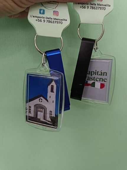 Llaveros acrílico destapador