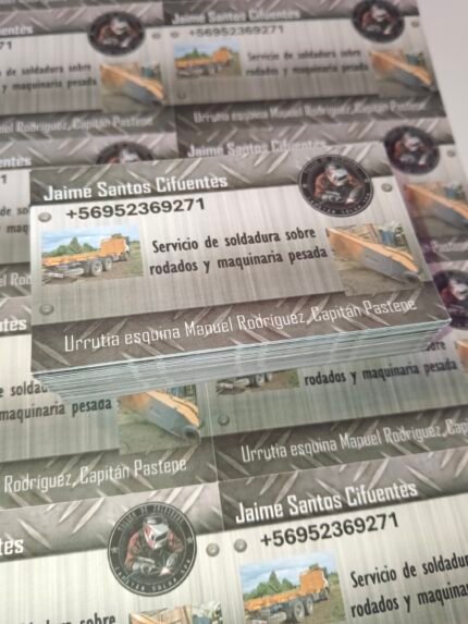 200 tarjetas presentación