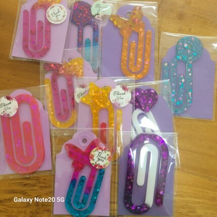 CLIC MARCA PÁGINAS RESINA EPÓXICA