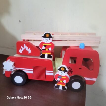 CAMIÓN BOMBEROS MADERA GRANDE